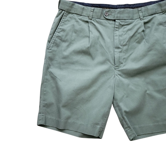 Peter Christian Men's Pleated Shorts Size 38 Inseam 10" - Picture 3 of 8